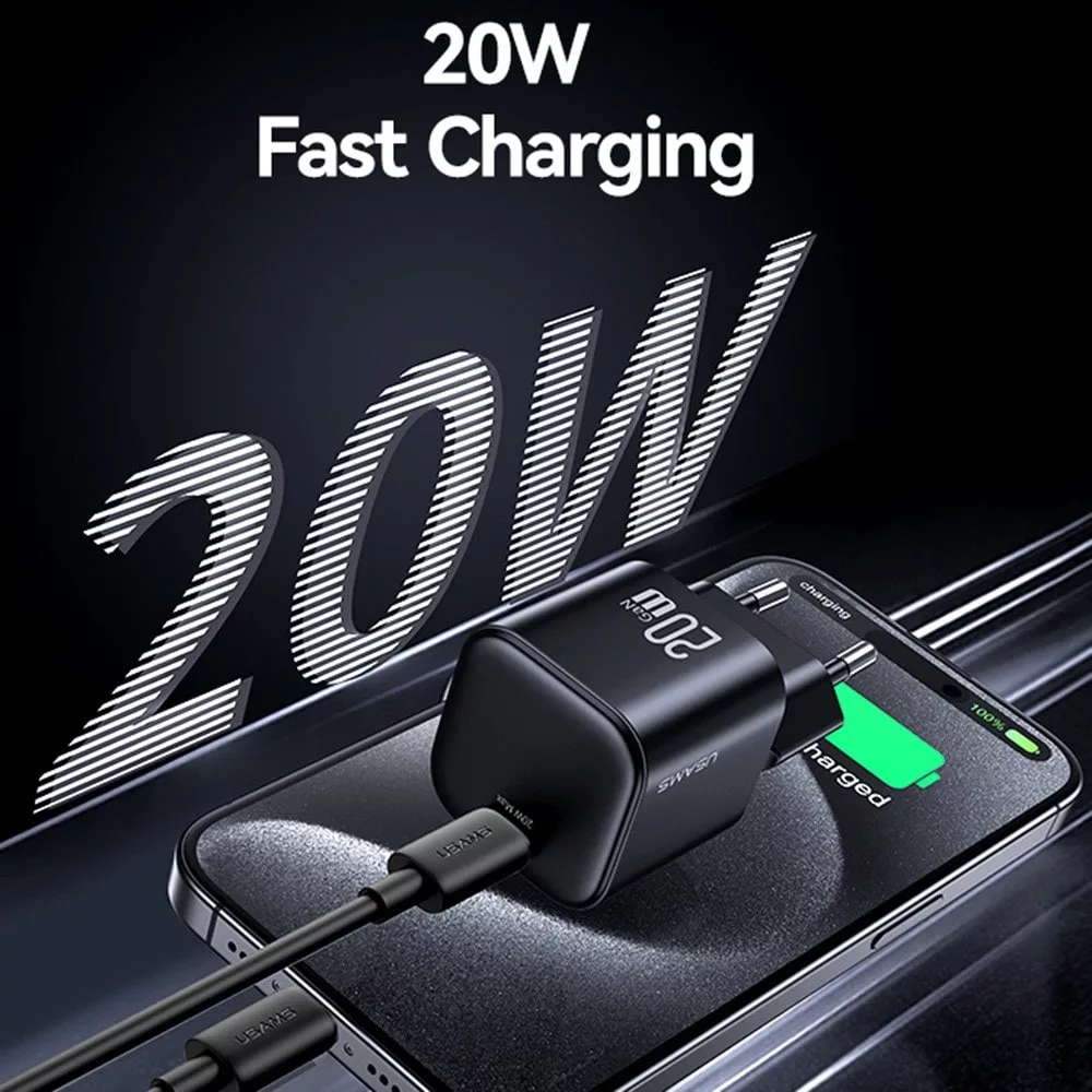 شارژر دیواری 20 وات تک پورت یوسمز مدل CC260