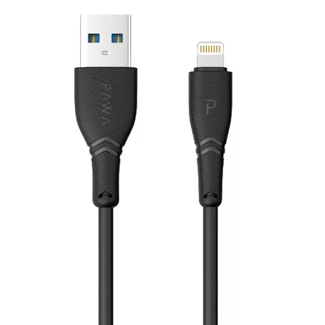 شارژر فندکی مدل شارژر ماشین جامد دو درگاه USB 2.4A با کابل لایتنینگ