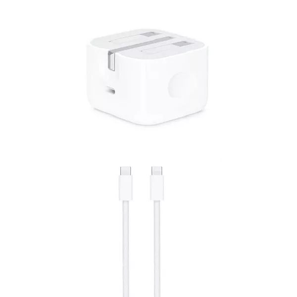 شارژر دیواری 35 وات مدل v35  IPhone 15 pro max  به همراه کابل USB-C