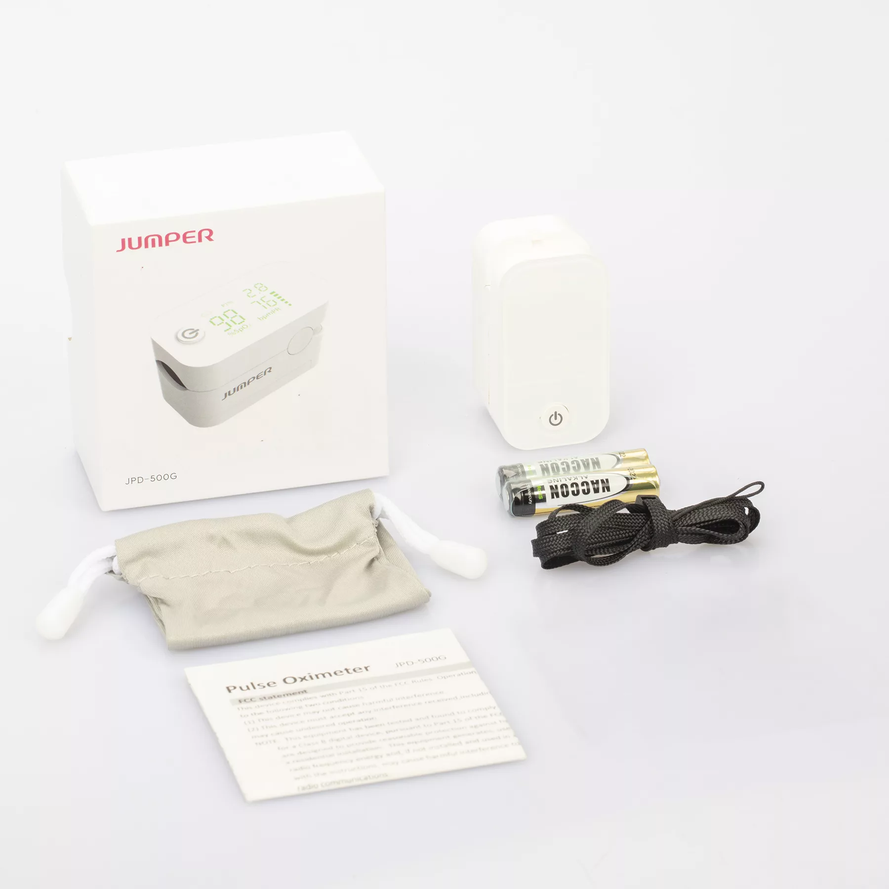 پالس اکسیمتر جامپر مدل JPD-500G LED