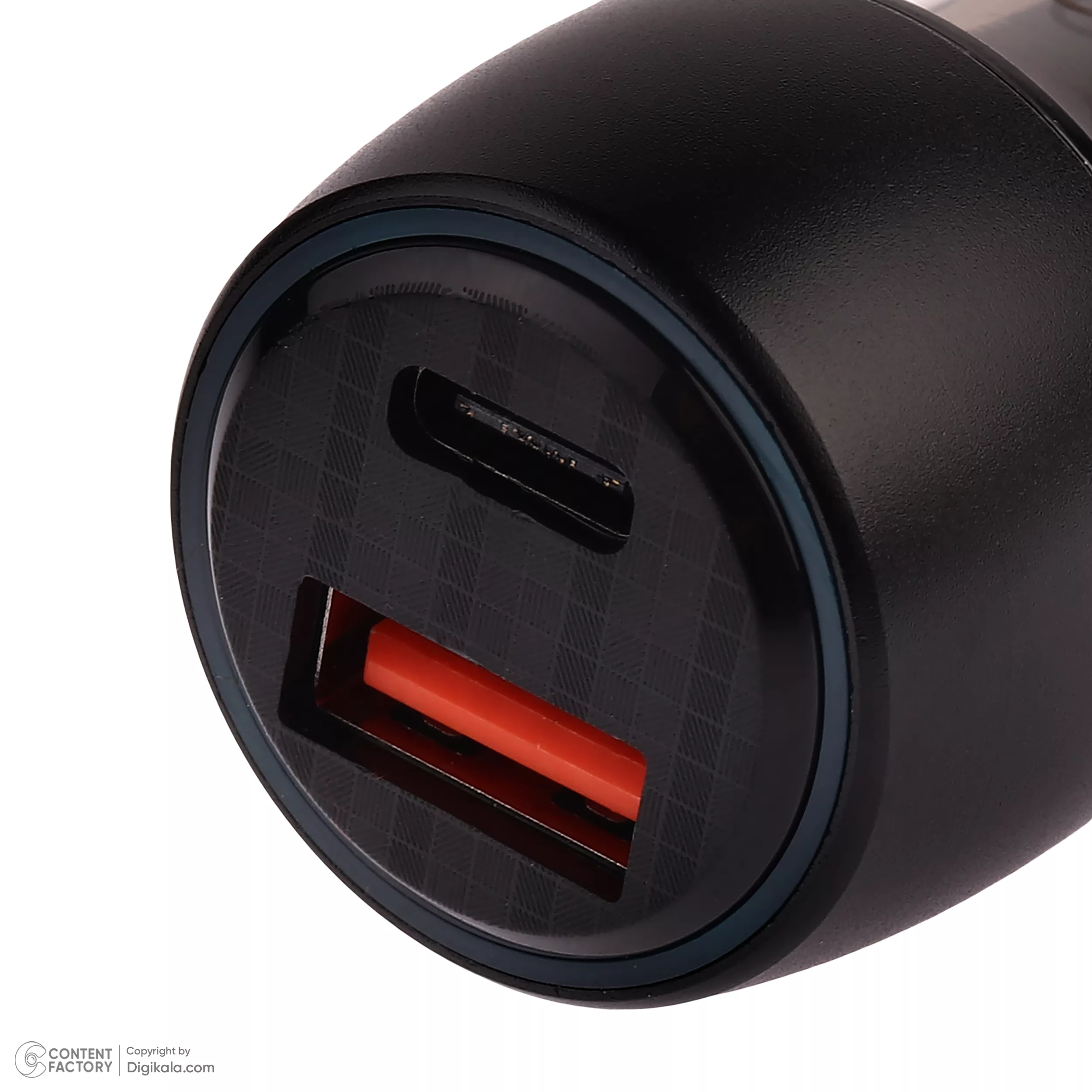 شارژر فندکی 22.5 وات دو پورت اکسیژن مدل AC-08