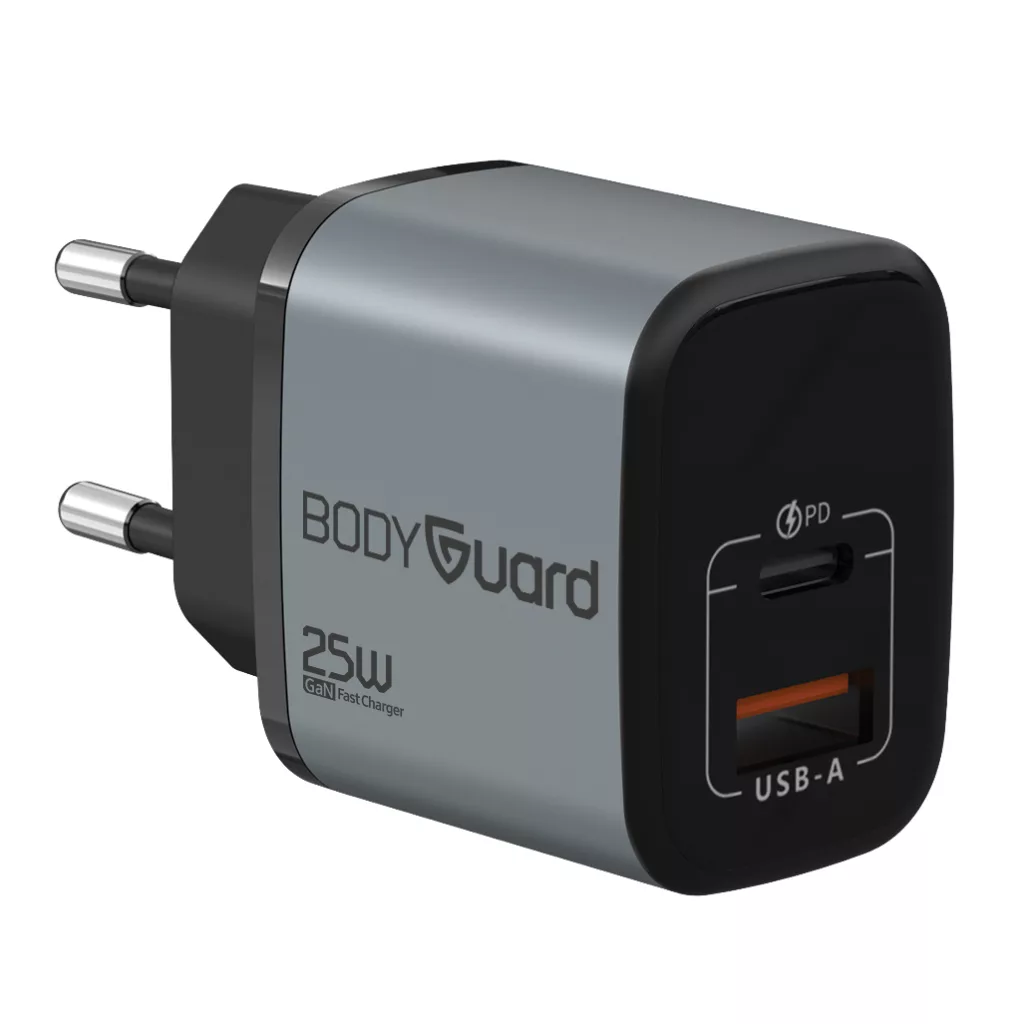 شارژر دیواری 25 وات 2 پورت بادیگارد مدل ProCharge