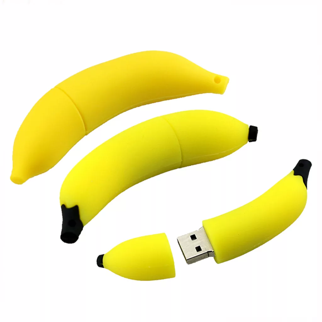 فلش مموری طرح موز مدل UL-Banana01 tra ظرفیت 8 گیگابایت