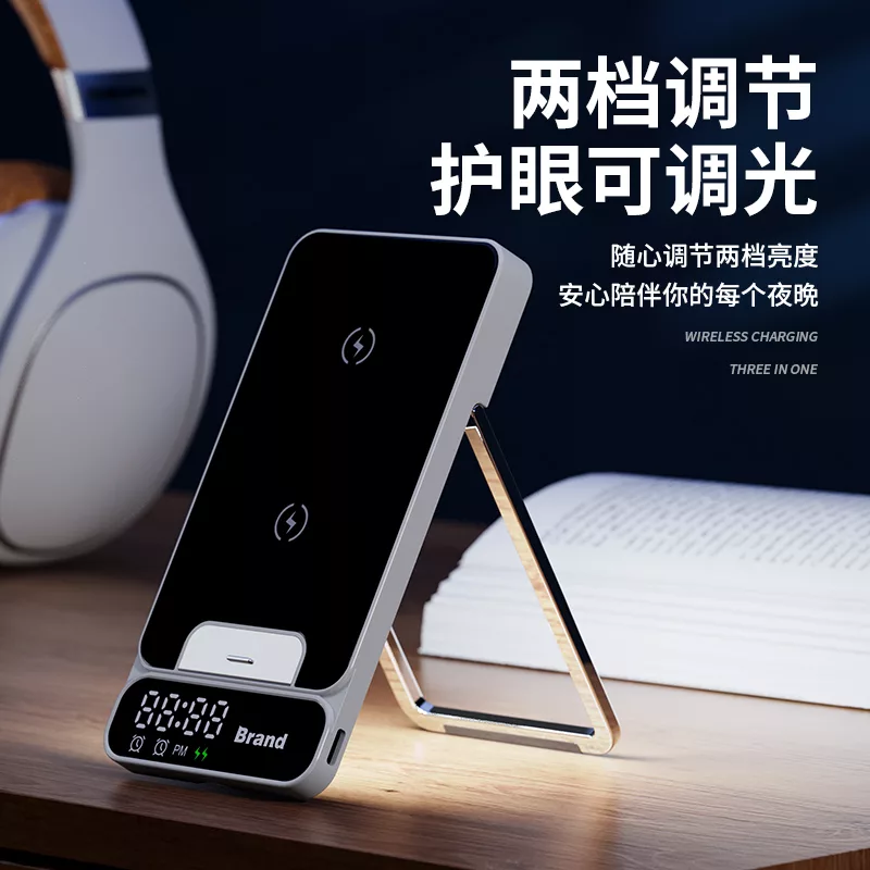 شارژر بی سیم و هولدر رومیزی چندکار هوتو مدل hy03