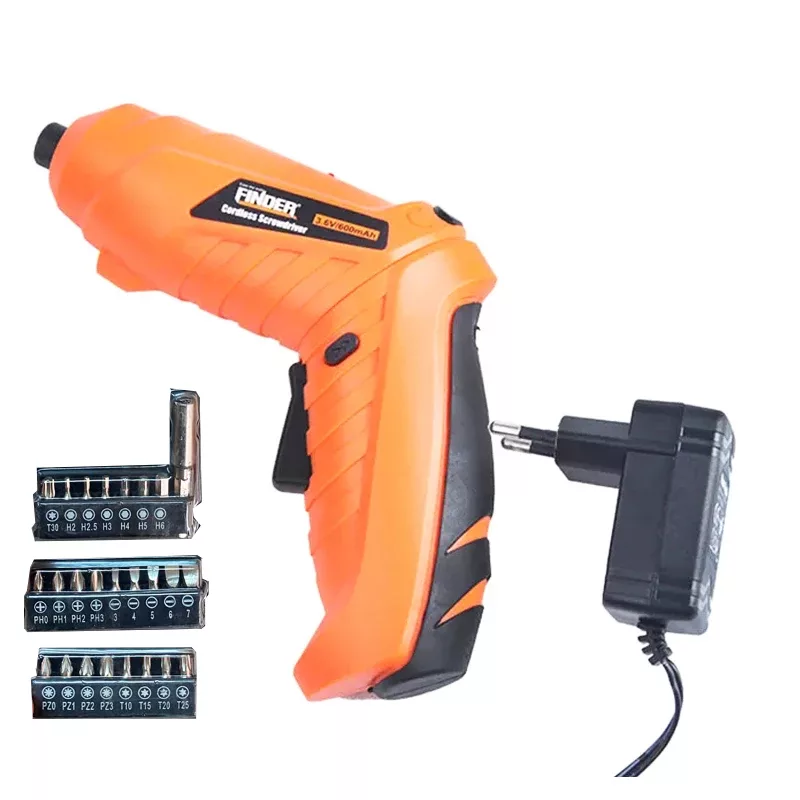 پیچ گوشتی شارژی فایندر مدل 197250 مجموعه 26 عددی