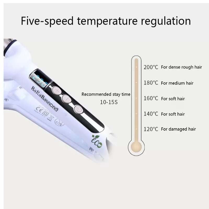 فر کننده مو باراباس نانو مدل اکو