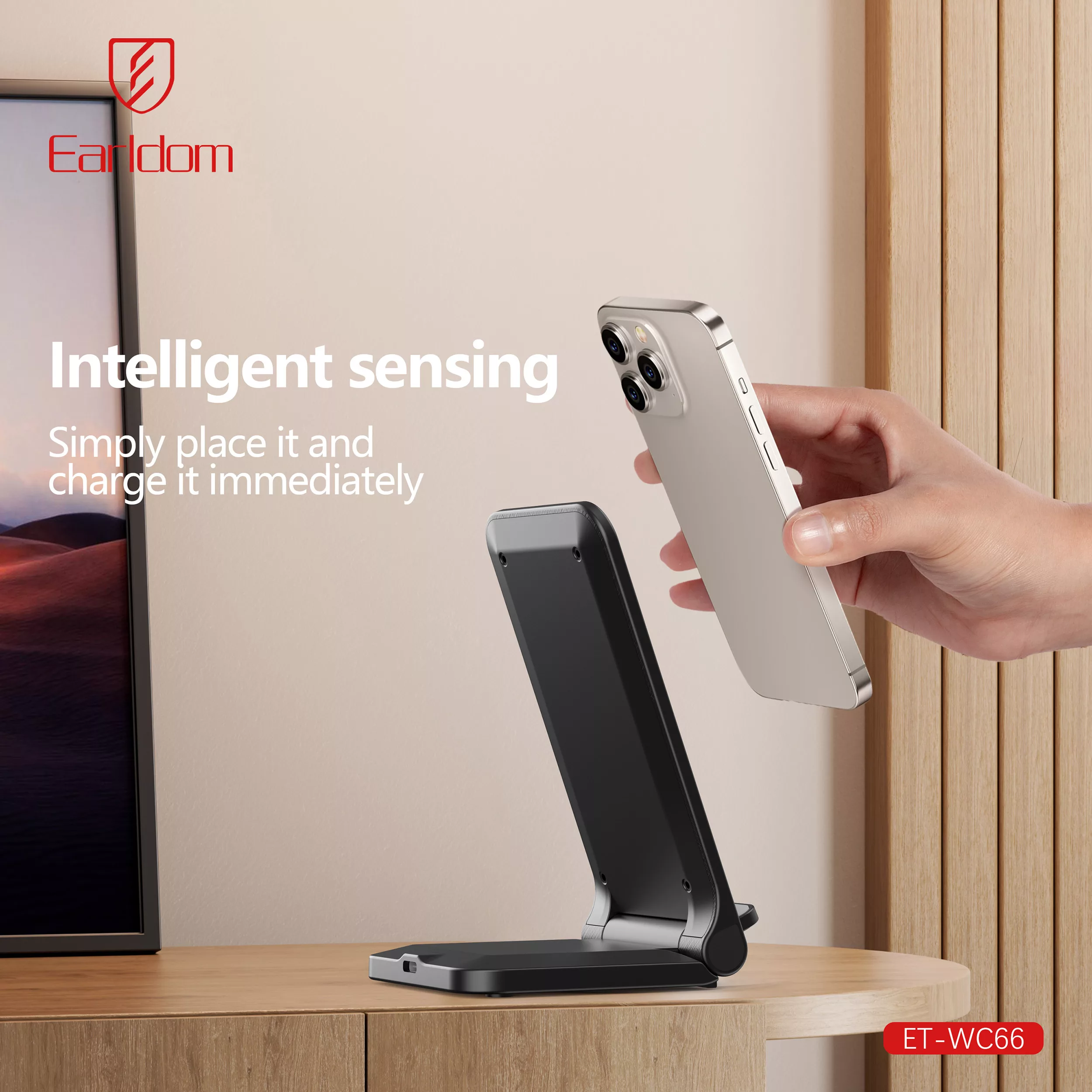 داک شارژر بی سیم ارلدام مدل WC66