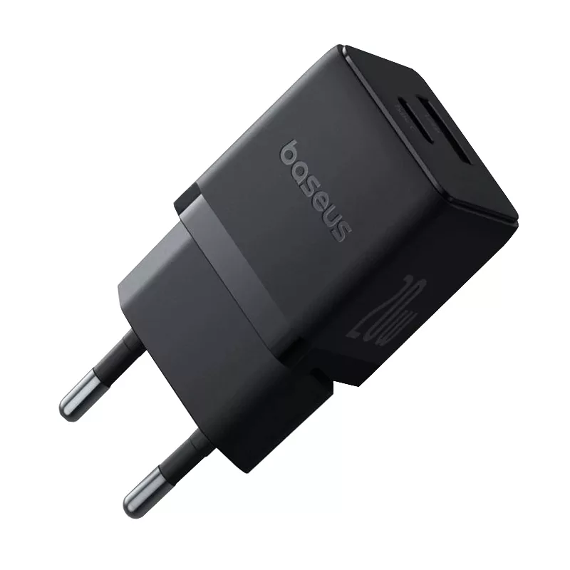 شارژر دیواری 20 وات دو پورت بیسوس مدل P10111608