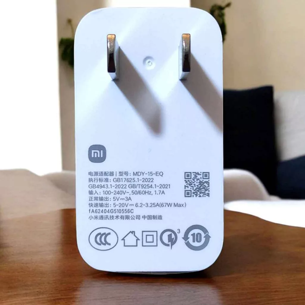 شارژر دیواری  67 وات مدل MDY-15-EِQ