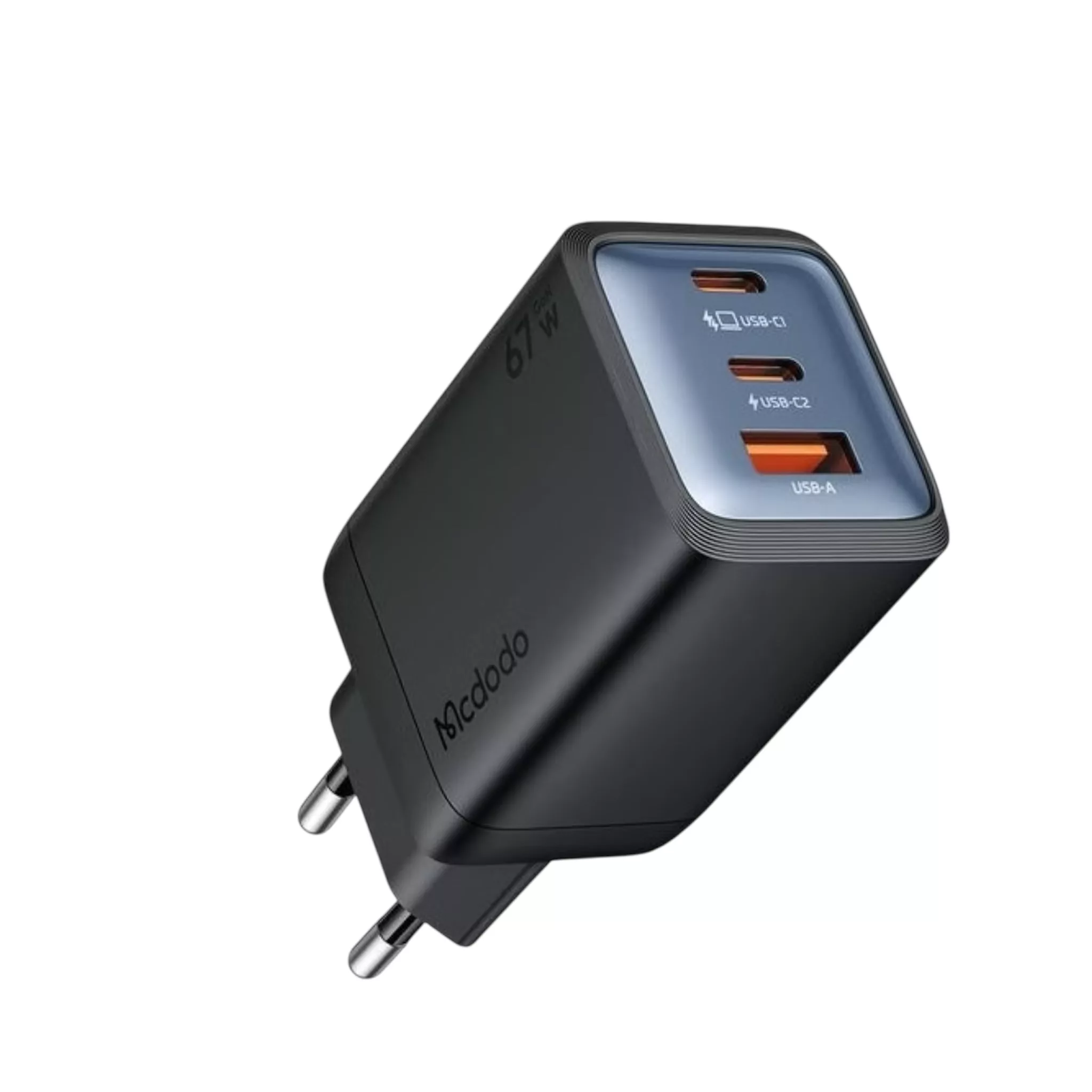 شارژر دیواری توان 67 وات 3 پورت مک دودو مدل CH-097 شارژر دیواری توان 67 وات 3 پورت مک دودو مدل CH-097