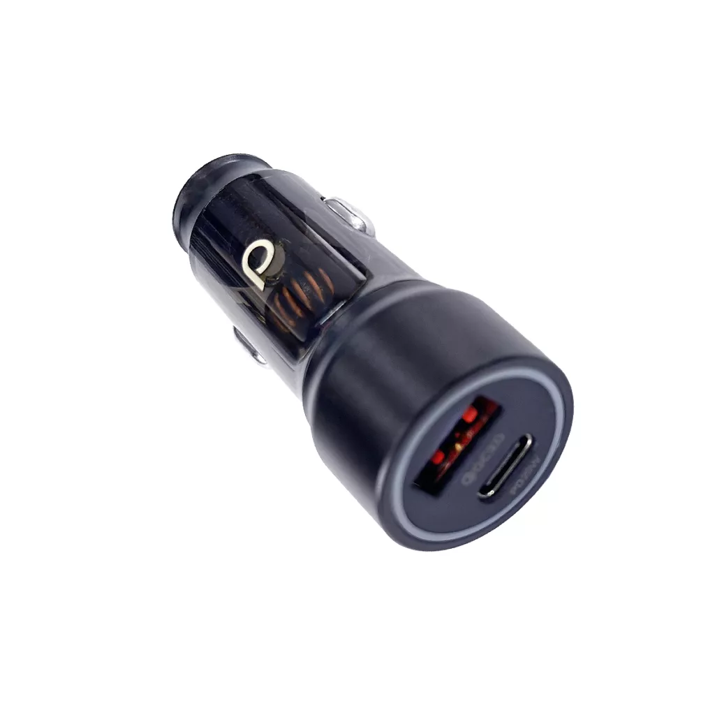 شارژر فندکی خودرو 20 وات 2 پورت دکودو مدل DCG-001