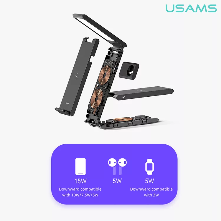 شارژر بی سیم 15 وات یوسمز مدل CD181