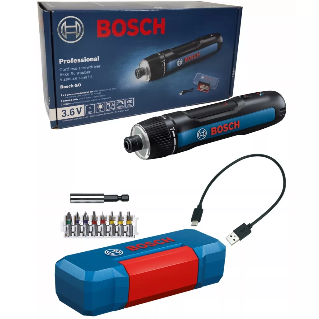 پیچ گوشتی شارژی 3.6 ولت بوش مدل GO (GEN-3)