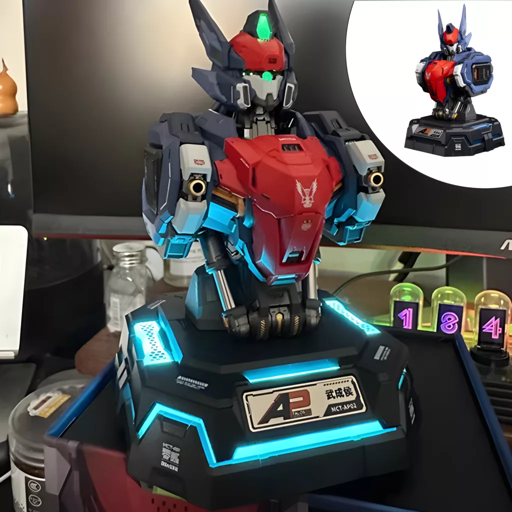 شارژر رومیزی مدل 5 پورت چراغ دار کد MCT-AP02