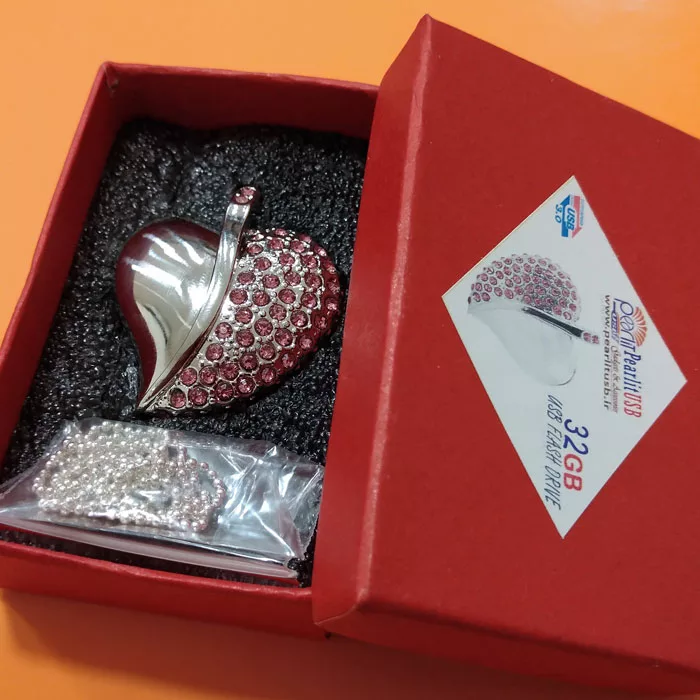 فلش مموری پرلیت یو اس بی طرح قلب کد W-64-UُSB3 ظرفیت 64 گیگابایت