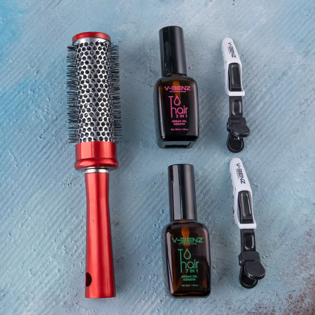 مجموعه محصولات مو وی بنز مدل V-8048 بسته 6 عددی