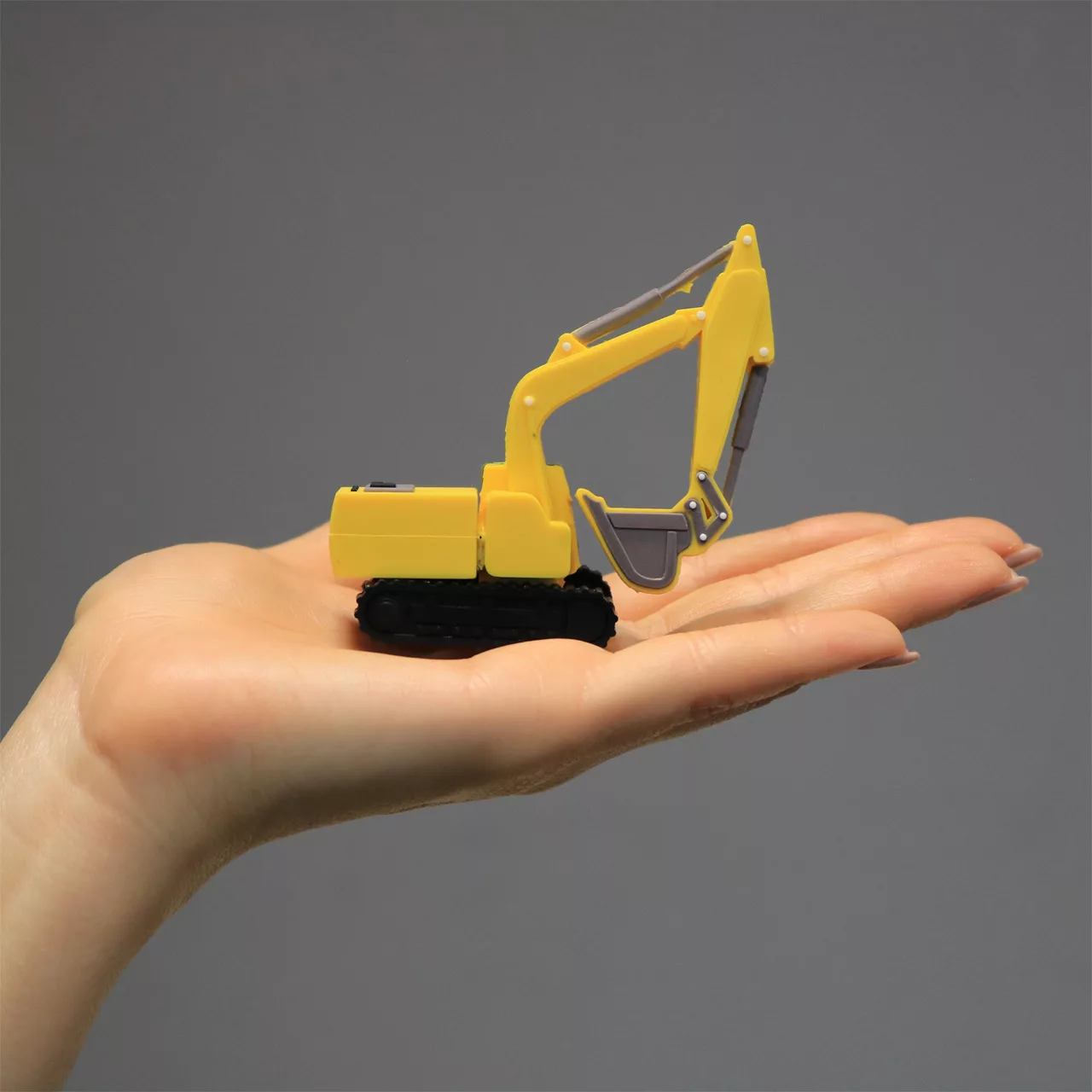 فلش مموری طرح بیل مکانیکی مدل UL-Excavator ظرفیت 128 گیگابایت