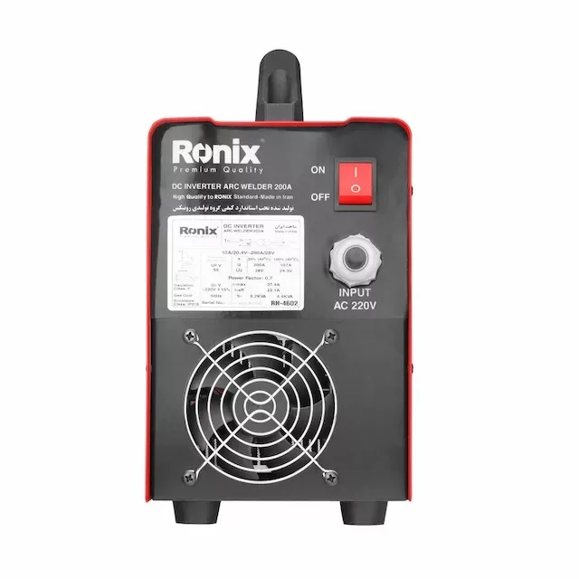 اینورتر جوشکاری 200 آمپر رونیکس مدل RON-4602