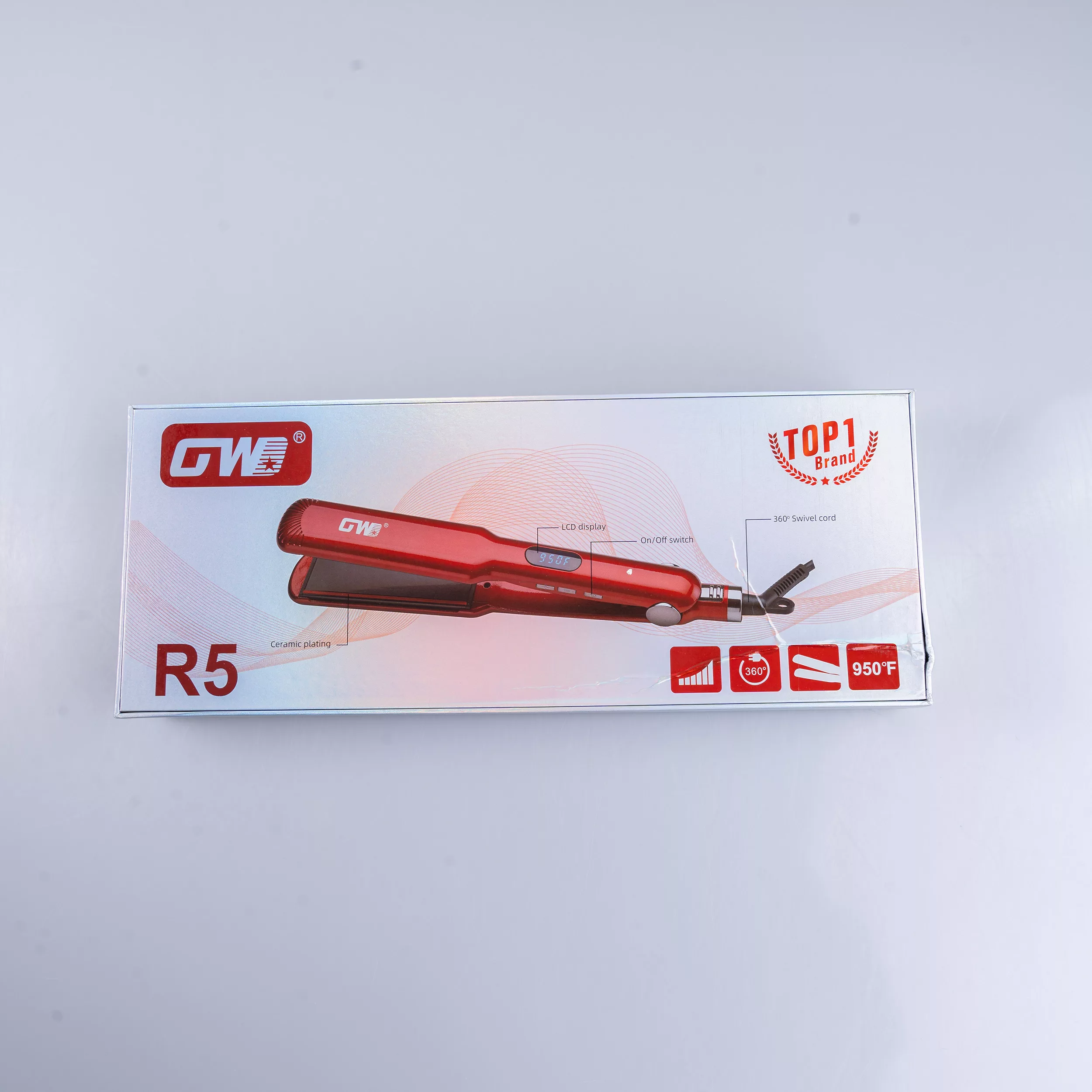 اتو و حالت دهنده ی مو جی دبلیو مدل R5