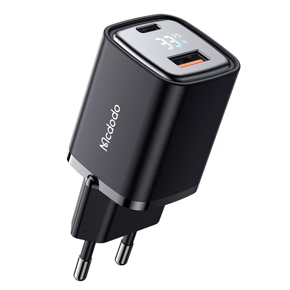 شارژر دیواری 33 وات دو پورت مک دودو مدل CH-1701