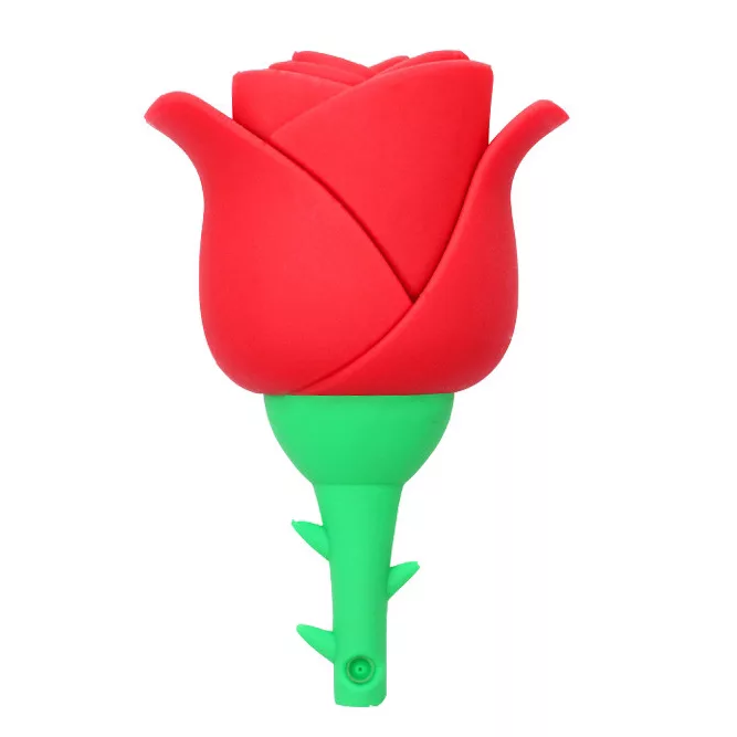 فلش مموری پرلیت یو اس بی طرح گل رز مدل UP-17 ظرفیت 128گیگابایت