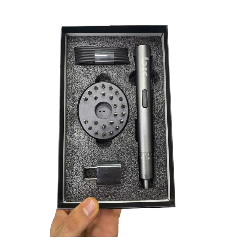 پیچ گوشتی شارژی و سری پیچ گوشتی مدل 008مجموعه 24 عددی