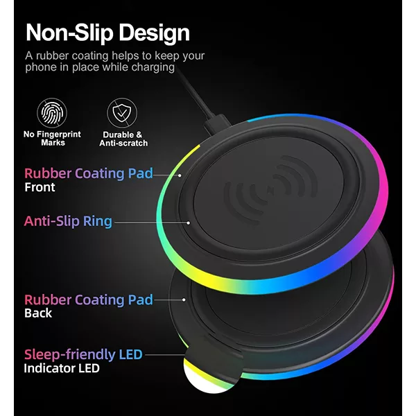 شارژر بی‌سیم 15 وات مدل B09L4TLZQF