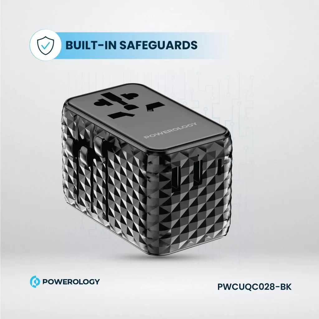 شارژر دیواری 20 وات پاورولوژی مدل یونیورسال PWC028