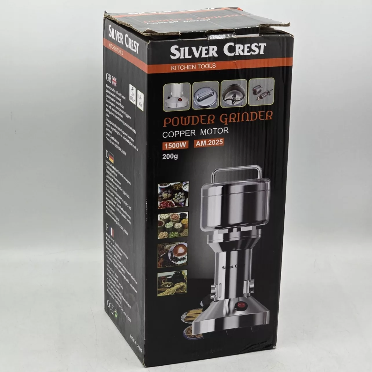 آسیاب صنعتی سیلور کرست مدل AM.2025