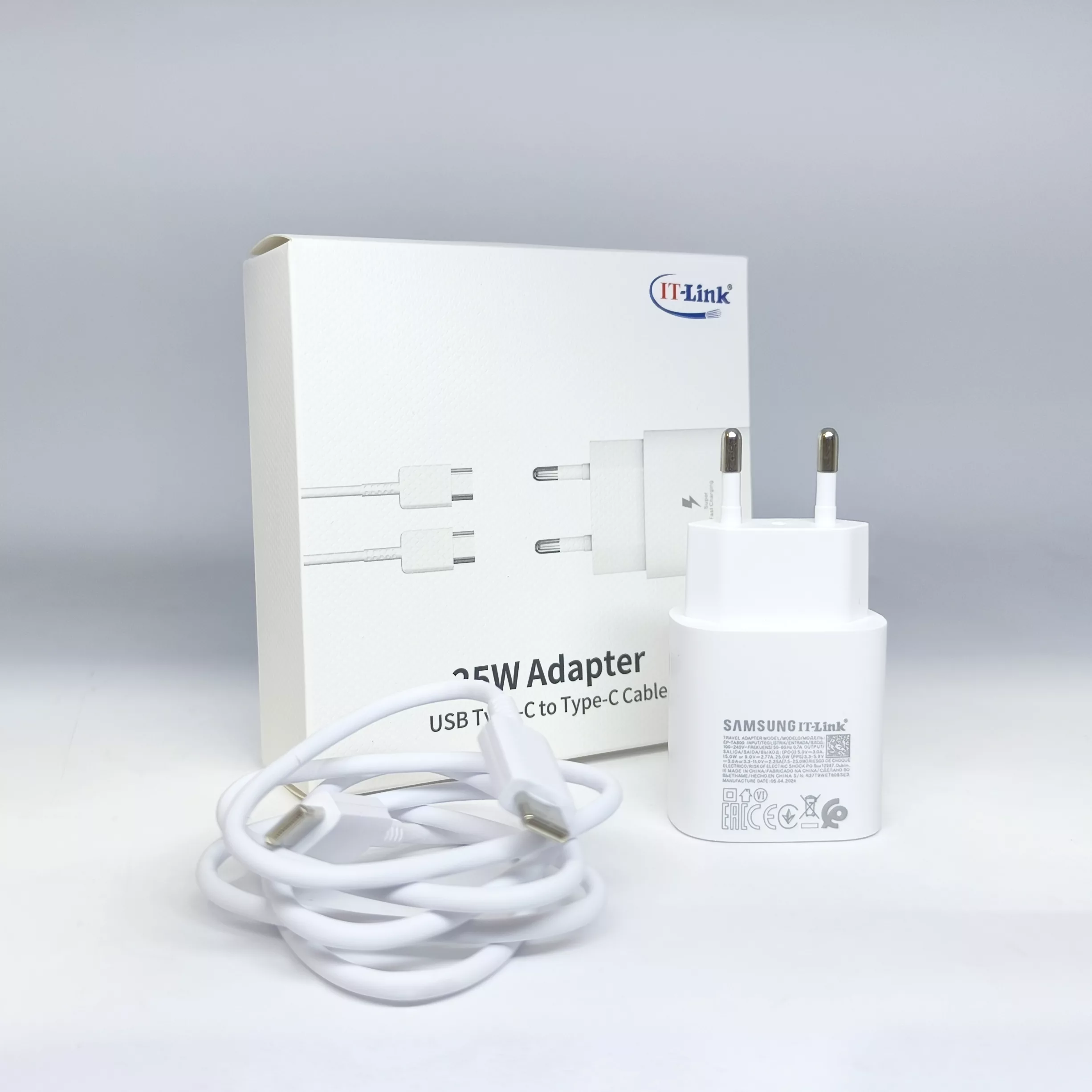 شارژر دیواری 25 وات آی تی لینک مدل TA-800 به همراه کابل USB-C