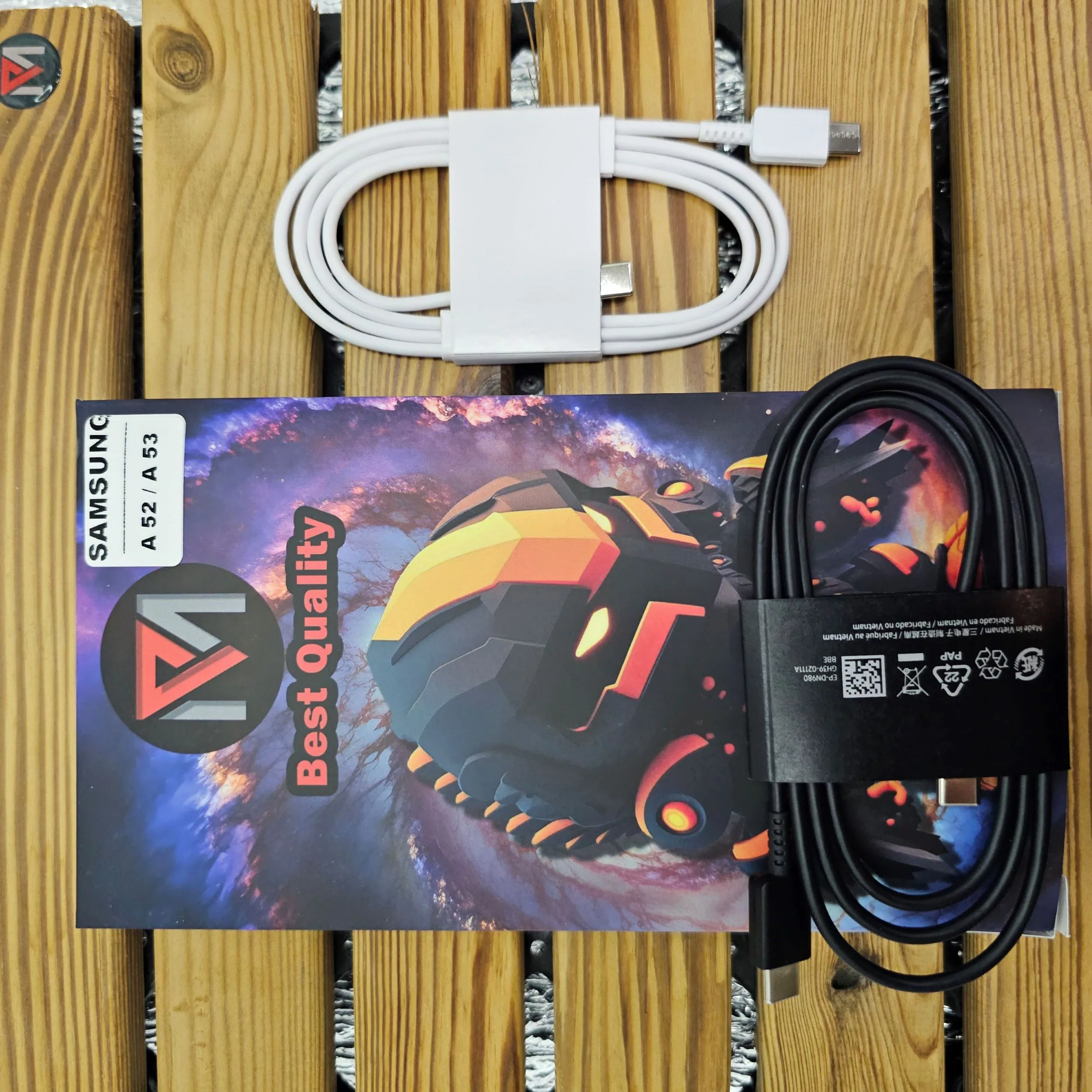 شارژر دیواری 25 وات ام پی مدل A52/A53 به همراه کابل USB-C