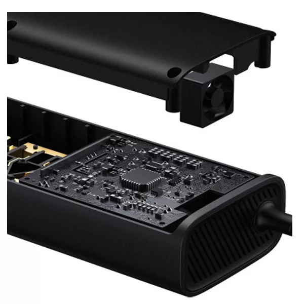 شارژر فندکی و مبدل خودرو باسئوس مدل Power 150W 220v