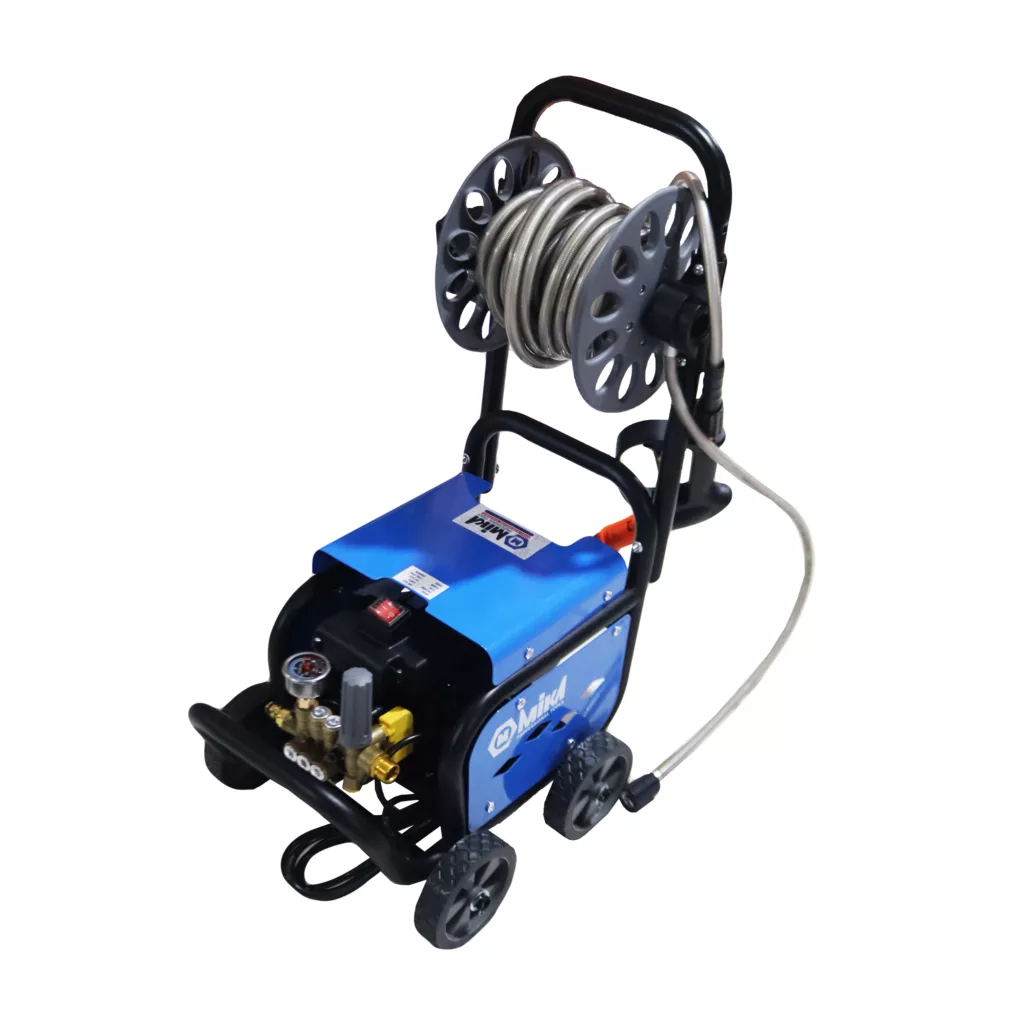 کارواش دینامی  150 بار 1500 وات میکا مدل چرخدار کد YP-150BAR/1500WAT