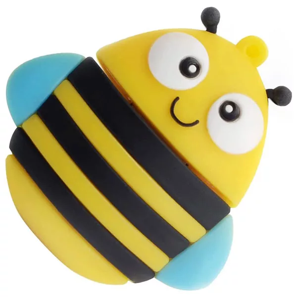 فلش مموری کینگ فست مدل Cute Bee Shape EE-10 ظرفیت 32 گیگابایت
