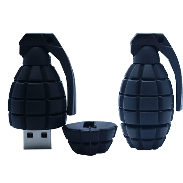 فلش مموری Usb 2.0 اولتیتا   مدل نارنجک پی وی سی ظرفیت 128 گیگابایت