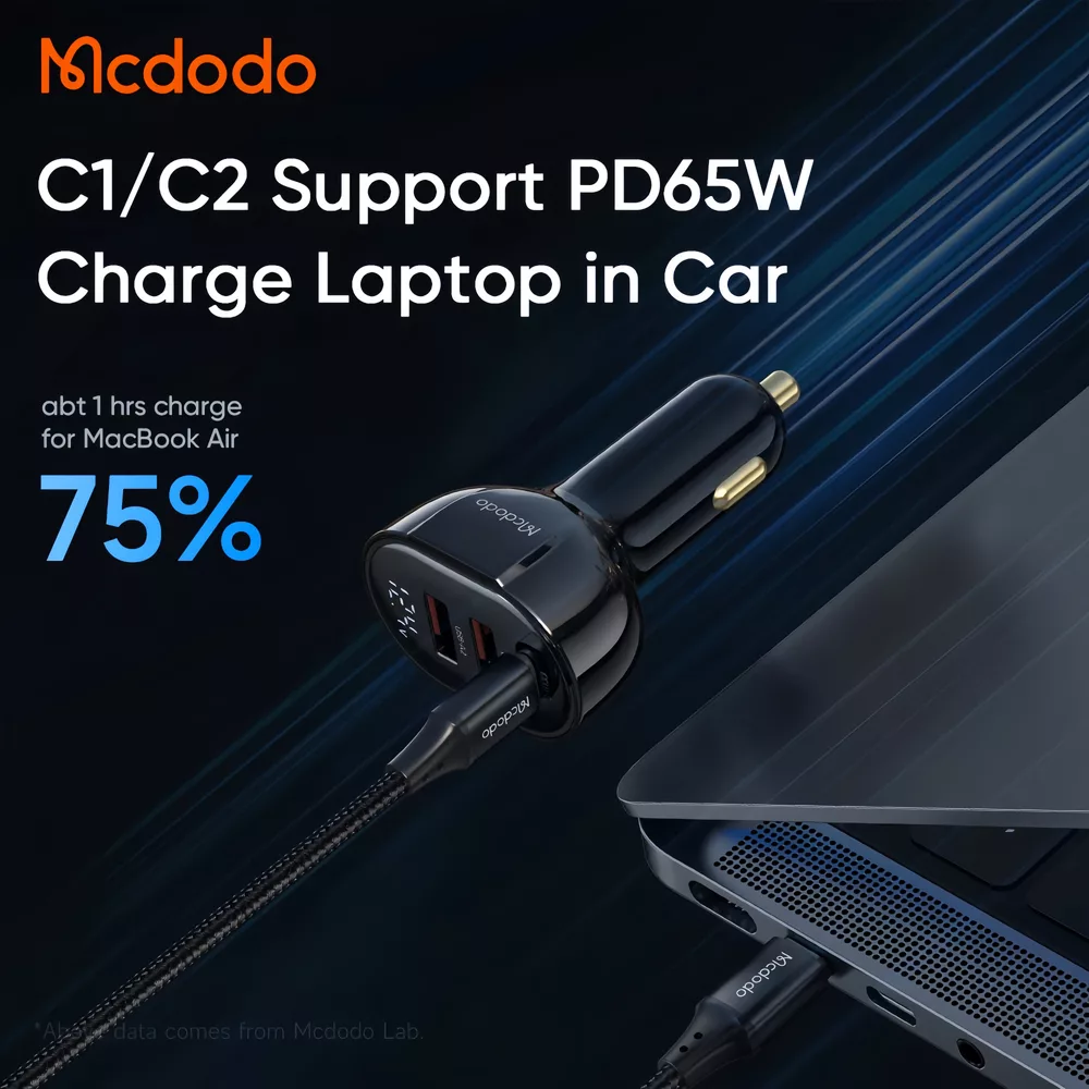 شارژر فندکی 128 وات مک دودو مدل CC-445