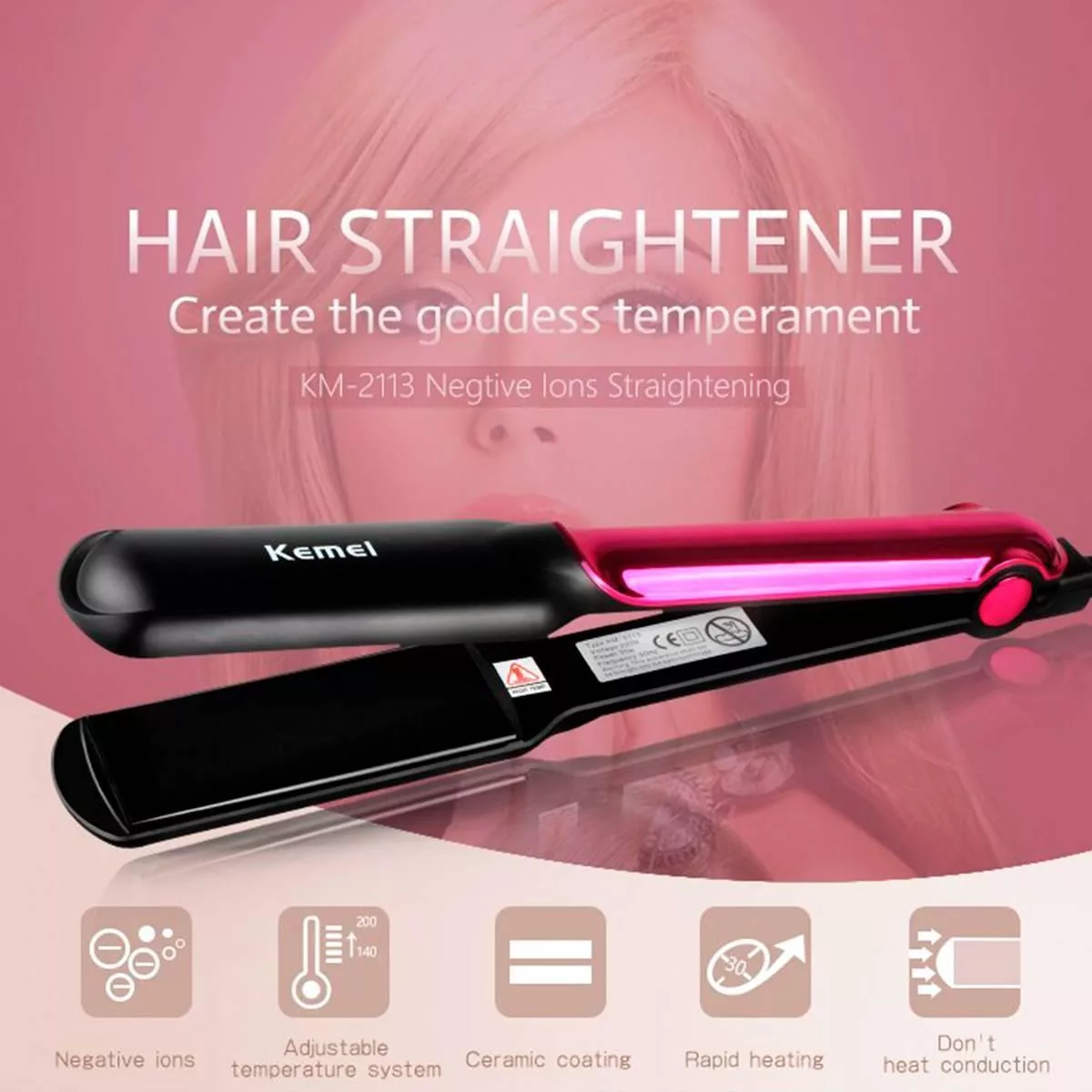 حالت دهنده ی مو کیمی مدل KM-2113