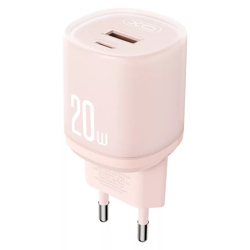 شارژر دیواری 20 وات دو پورت ایکس او مدل L144