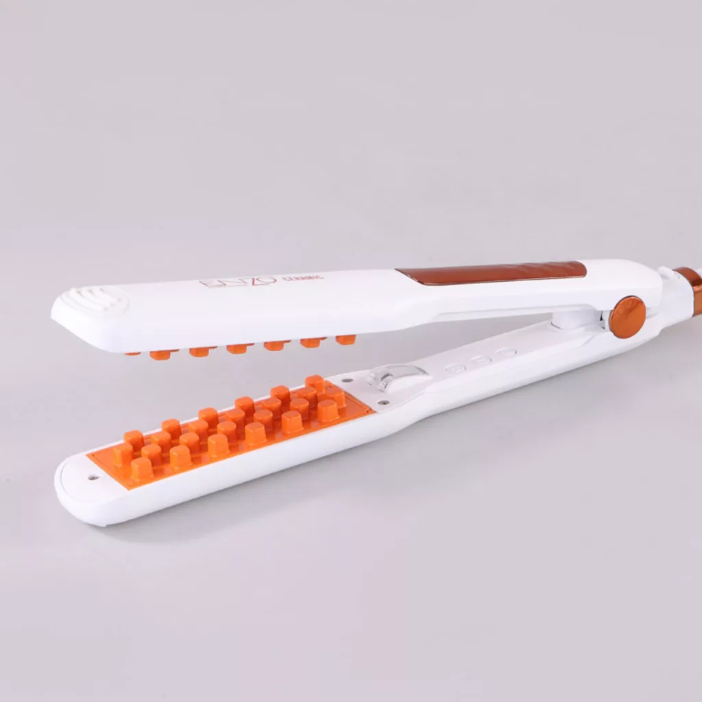 اتو و حالت‌دهنده‌ی مو حرفه ای انزو پروفیشینال مدل EN-3894 2in1 به همراه برس حرارتی