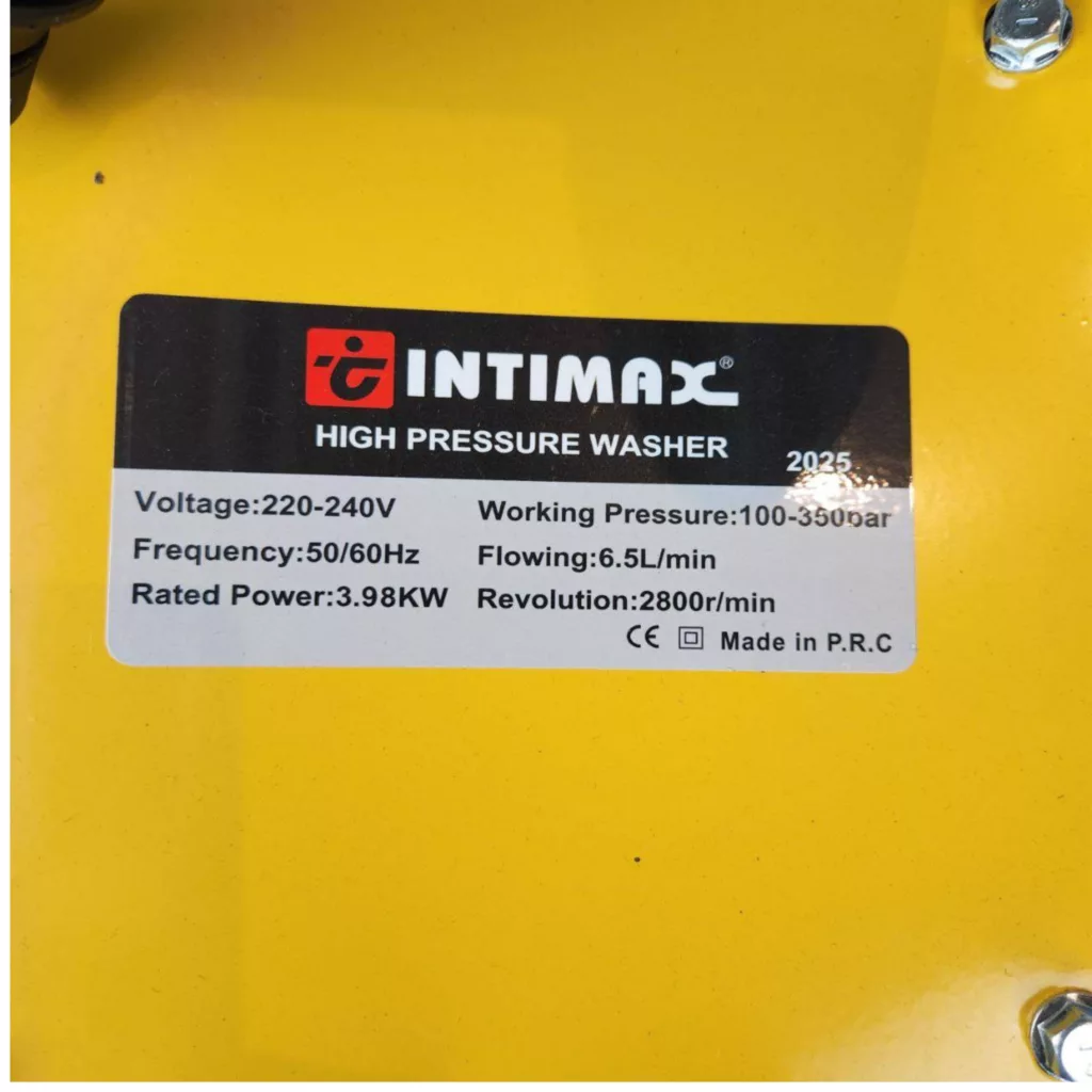 کارواش صنعتی اینتیمکث کد 100241