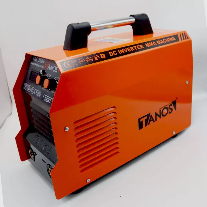 دستگاه جوش اینورتر 250 آمپر تانوس مدل IGBT250
