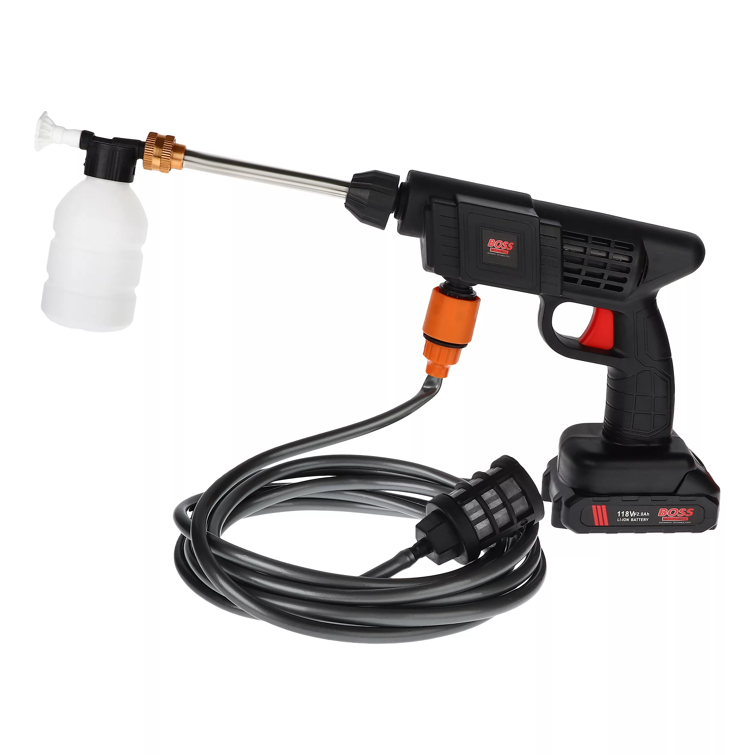 کارواش شارژی باس مدل BS2204