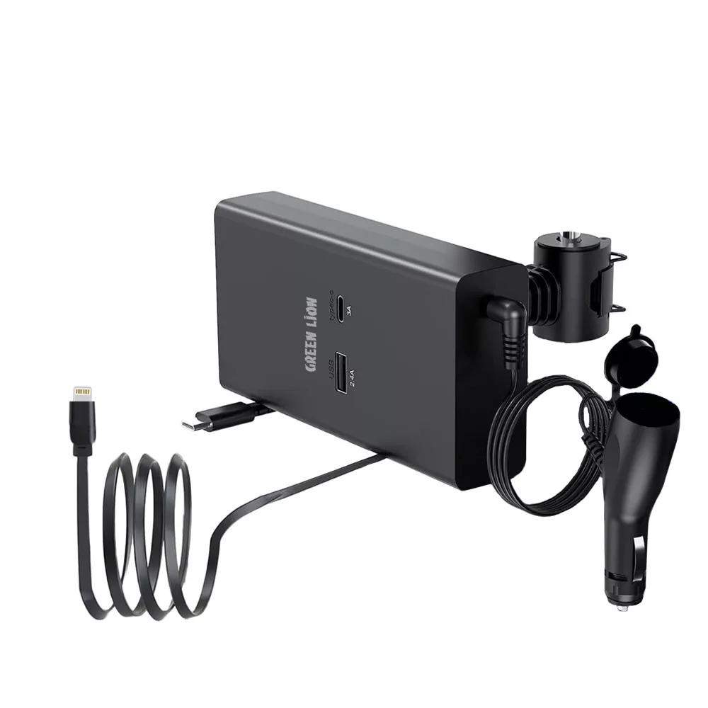 شارژر فندکی گرین لاین مدل Backseat Car Charger