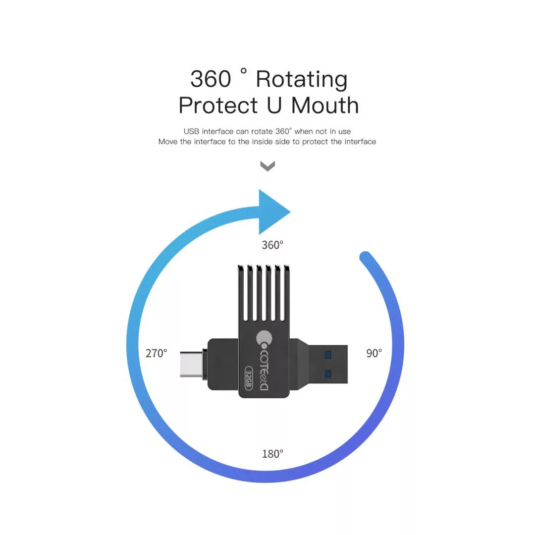 فلش مموری کوتتسی مدل CS8833 ظرفیت 128 گیگابایت