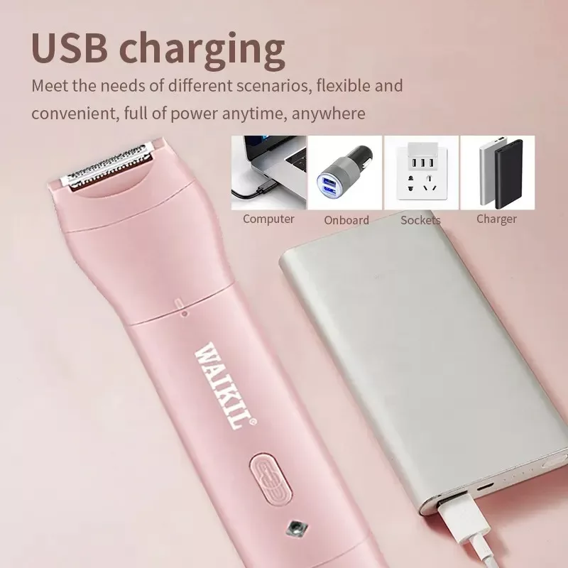 ماشین اصلاح موی بدن بانوان کیمی مدل KM-3024