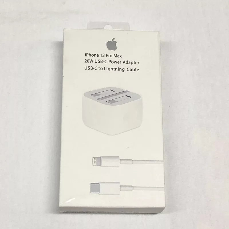 شارژر دیواری 20 وات مدل IPHONE 13 pro max به همراه کابل pd