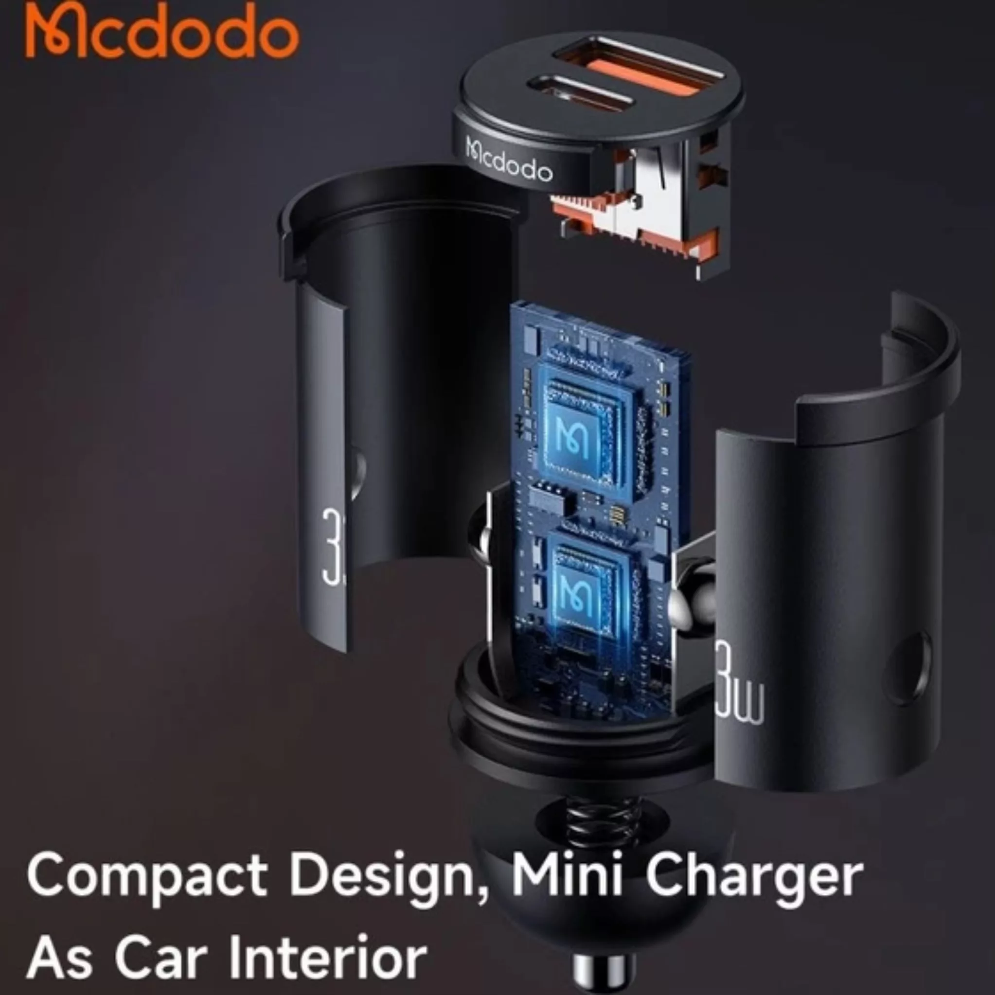 شارژر فندکی 33 وات مک دودو مدل cc-232