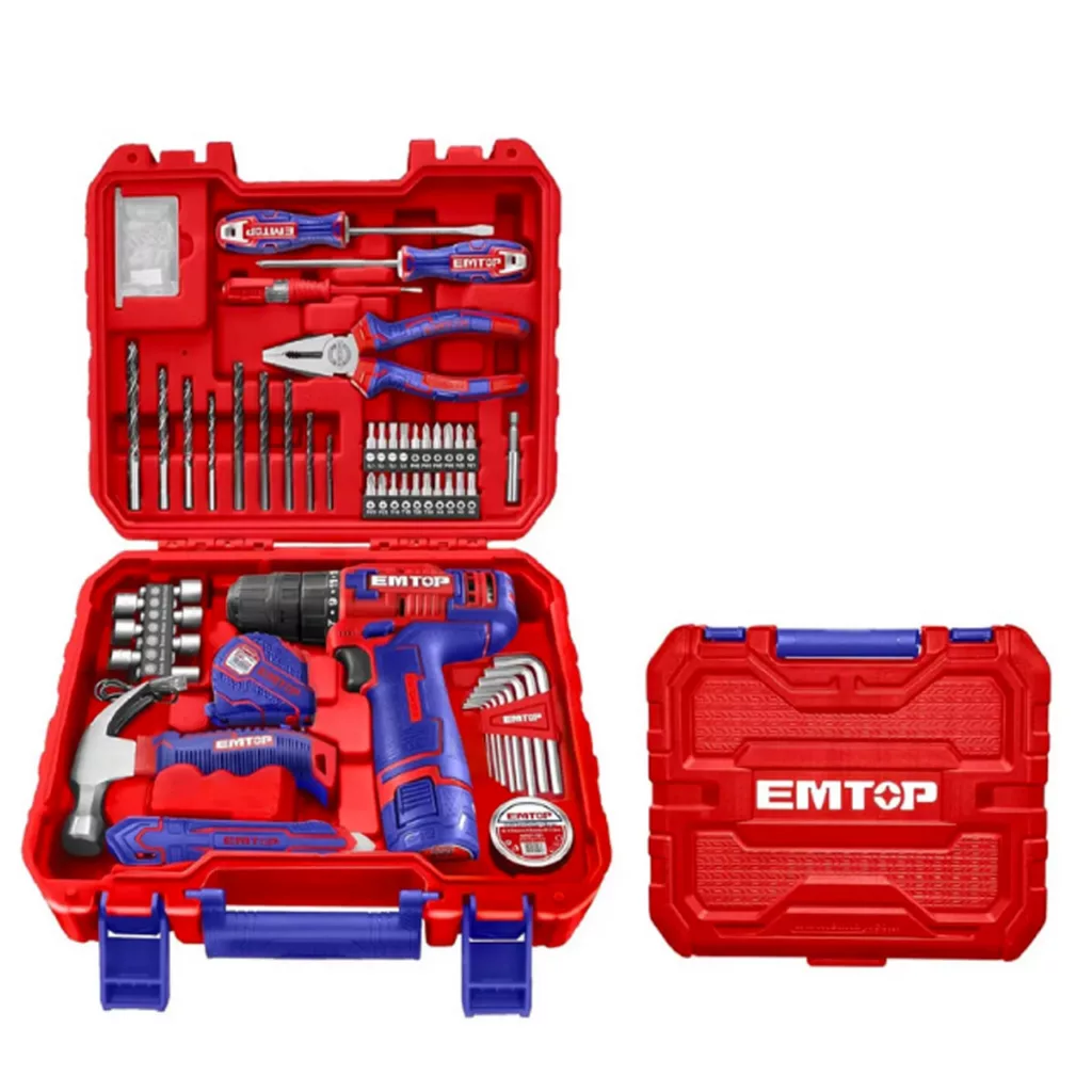 پیچ گوشتی شارژی ایمتاپ مدل EEDK09601 مجموعه 96 عددی