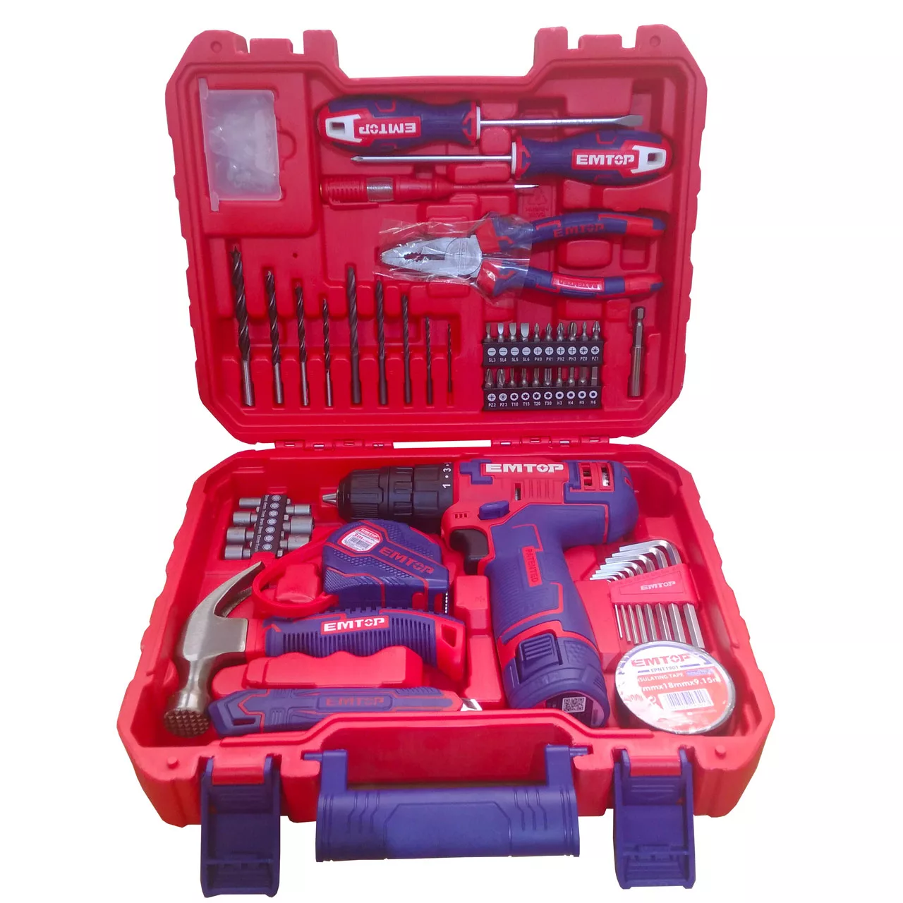 پیچ گوشتی شارژی ایمتاپ مدل EEDK09601 مجموعه 96 عددی