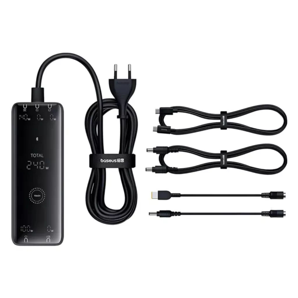 شارژر دیواری 240 وات بیسوس مدل Ultra Fast 240W